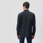 پیراهن مشکی جیب دار ماوی مدل m311