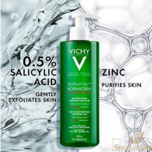 ژل شستشوی صورت ویشی Normaderm