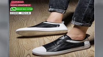 کفش کژوال مردانه چرم گاوی مدل m218