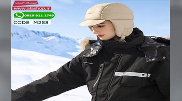 کلاه اسکی داون فلیس و گرم مدل m258