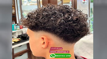 کلاه گیس و پروتز موی فرفری m414