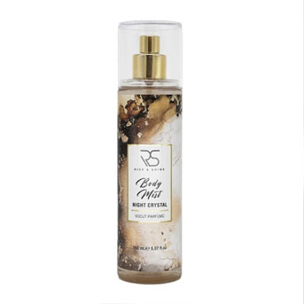 عطر نایت کریستال بادی میست حجم 150ML کد e059