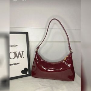 کیف چرم MODA ELF چرم قرمز زنانه e017