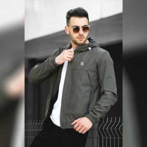 کت ضد آب بارانی کلاه دار