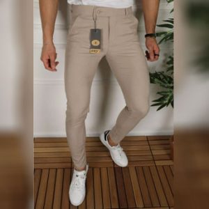 شلوار کتان ZRV JEANS مدل لانه زنبوری مردانه e085