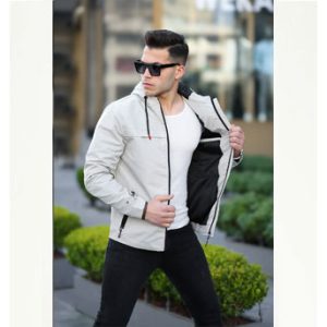 ژاکت کلاه دار Helen Goods مردانه e011