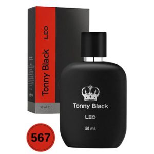 عطر Tonny Black مردانه لاکچری لئو سری ویژه با ماندگاری طولانی مدت 50 میلی لیتر e123