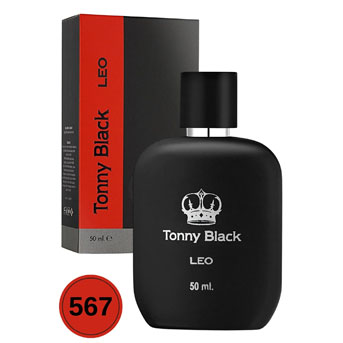 عطر Tonny Black مردانه لاکچری لئو سری ویژه با ماندگاری طولانی مدت 50 میلی لیتر e123