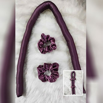 ست سگک حالت دهنده مو رنگ یاسی روشن e140