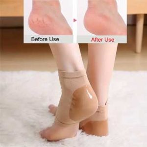 جوراب پاشنه مرطوب کننده سیلیکونی