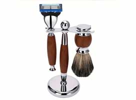 کیت تیغ دستی سنتی ریش مردان