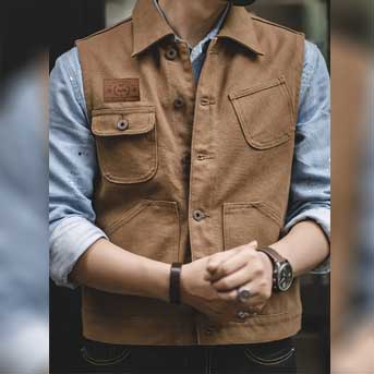 جلیقه کلاسیک بهاره مردانه