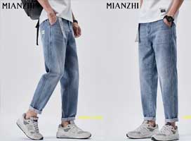 شلوار جین مردانه نازک تابستانی MIANZHI
