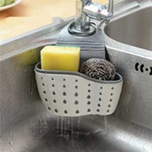 سبد آویز اسفنج‌ سینک آشپزخانه