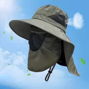 کلاه آفتابی محافظ صورت و گردن مدل m1175