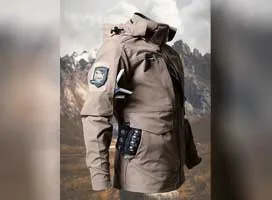 کت بادگیر کلاه‌دار فضای باز مدل m1353